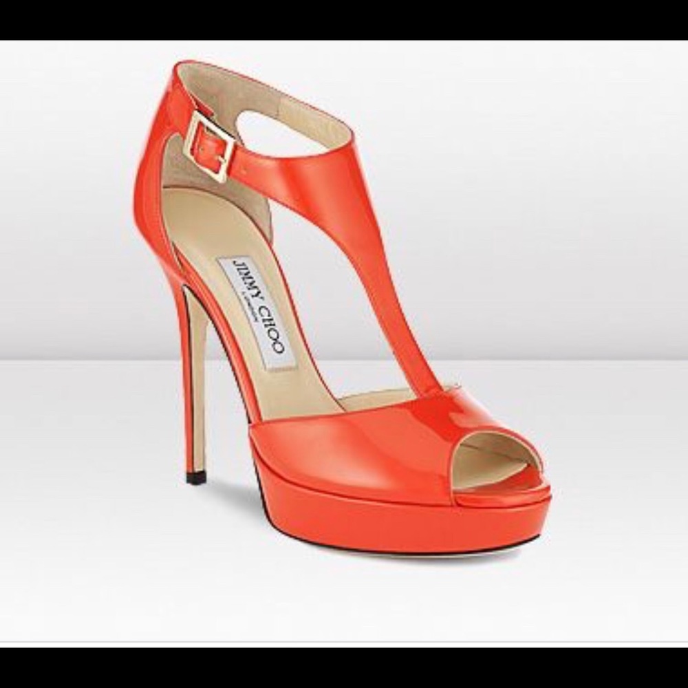 🍊Jimmy Choo Totem patent leather sandals 🍊